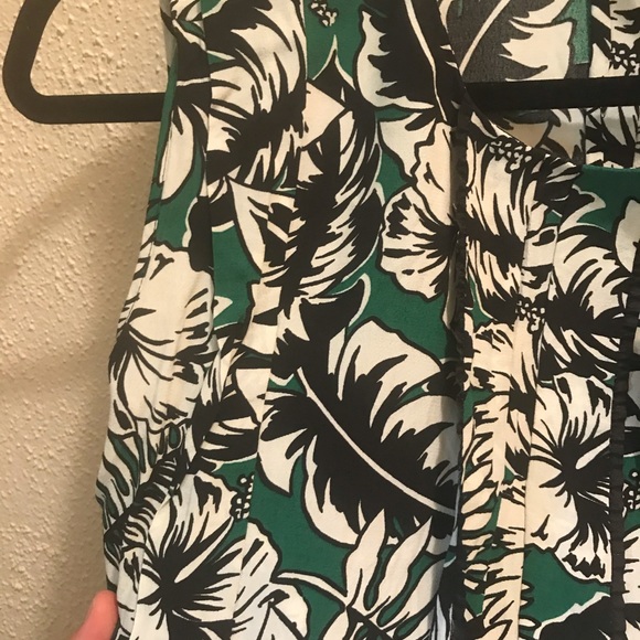 Zara crop top tropical print, size Small - Picture 5 of 9